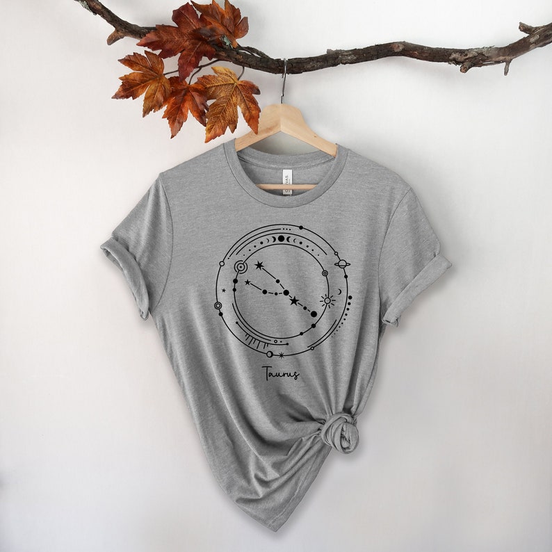 Taurus Shirt, Zodiac Shirt Astrology