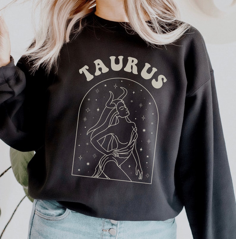 Taurus Zodiac Sign Crewneck