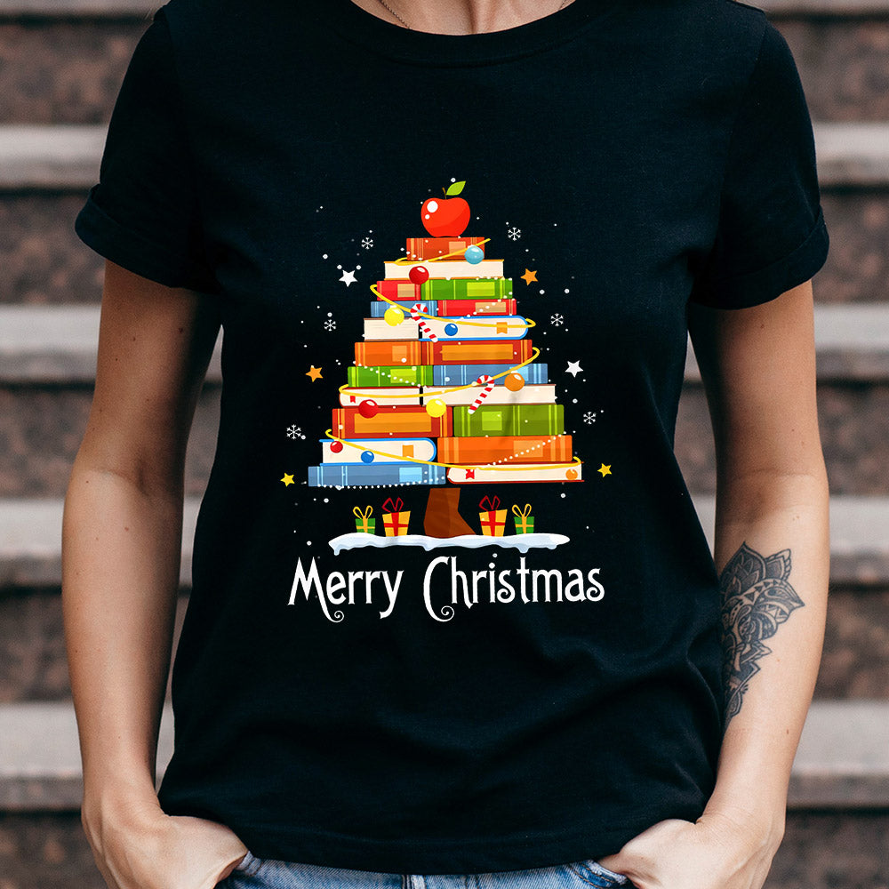 Teacher Christmas Tree Dark Classic T Shirt
