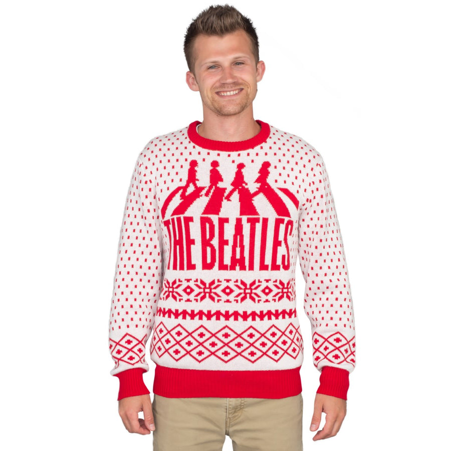 The Braves Walking Abbey Road Ugly Christmas Sweater - Trends Bedding