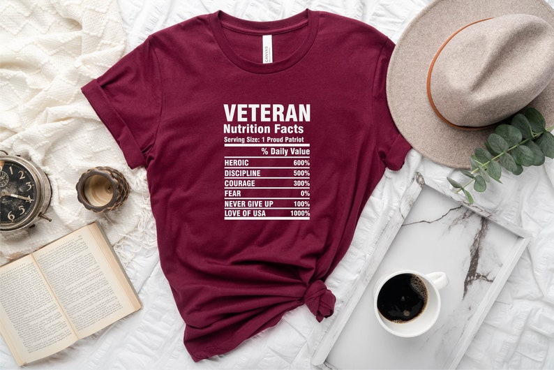 Veteran shirt, Nutritions shirt