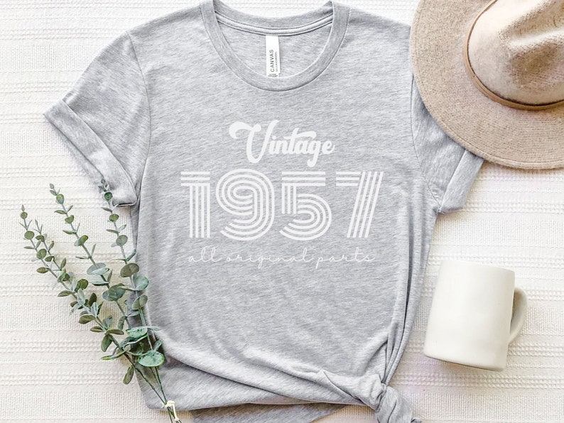 Vintage 1957 Shirt Birthday