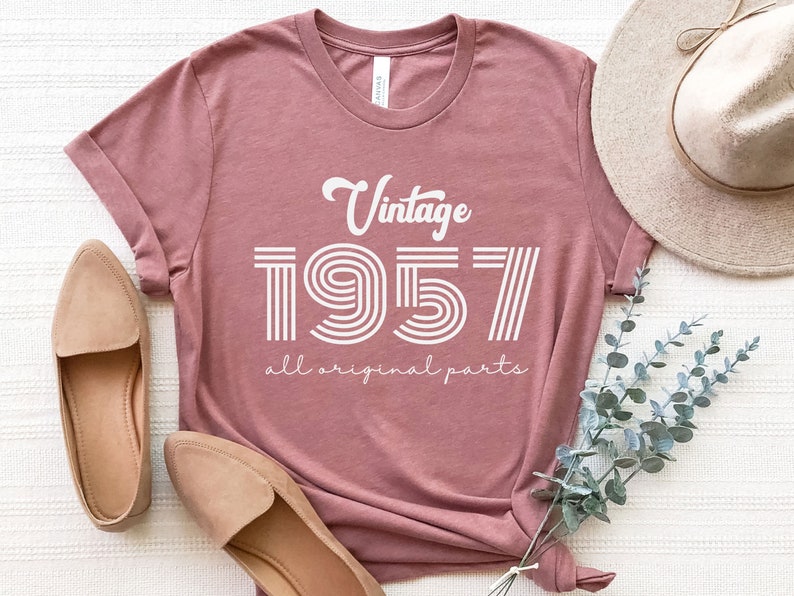 Vintage 1957 Shirt Birthday