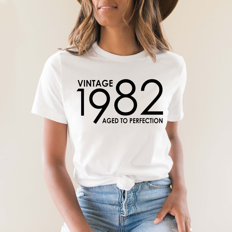 Vintage 1982 Shirt, 1982 T shirt,40th Birthday