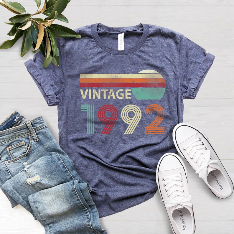 Vintage 1992 Shirt, 30th Birthday Gift