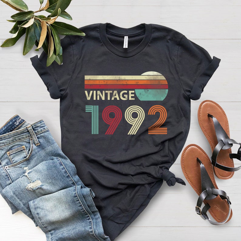 Vintage 1992 Shirt, 30th Birthday Gift