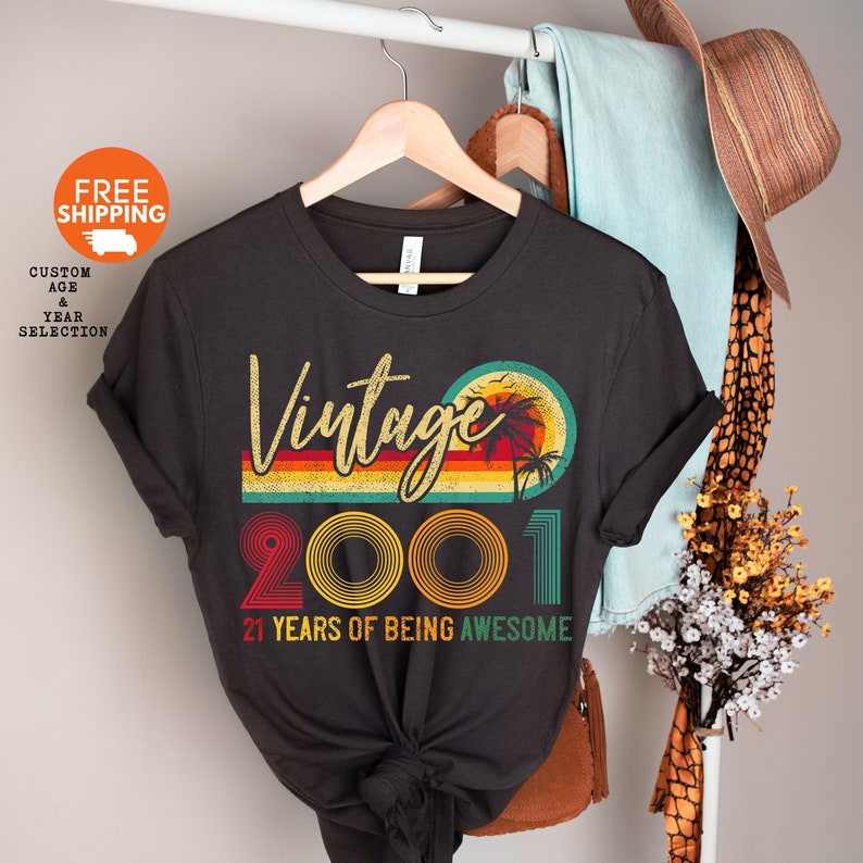 Vintage 2001 Shirt, 2001 Shirt, 21st
