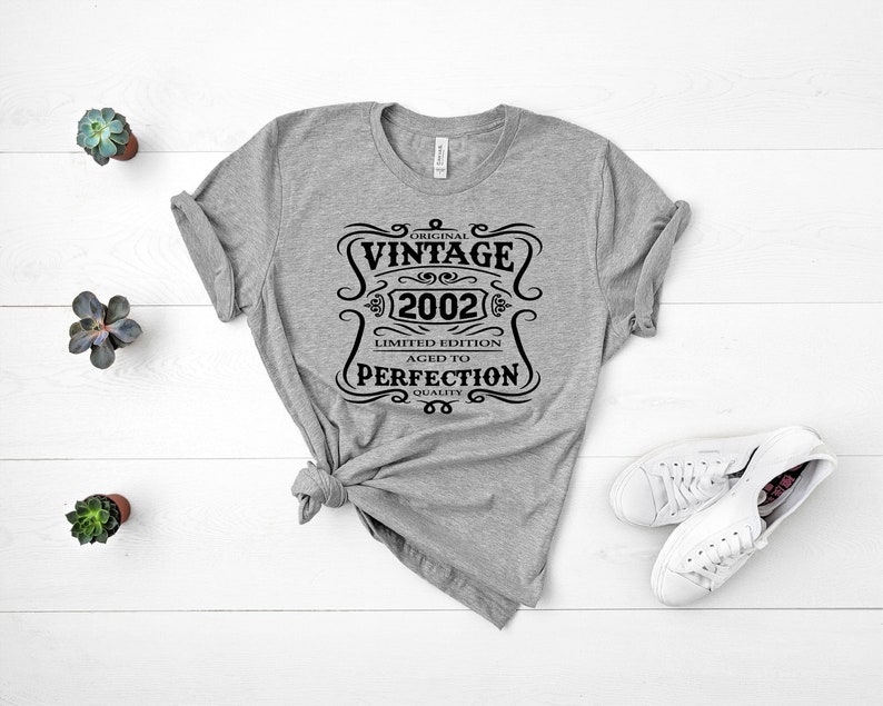 Vintage 2002 Limited Edition Aged Shirt