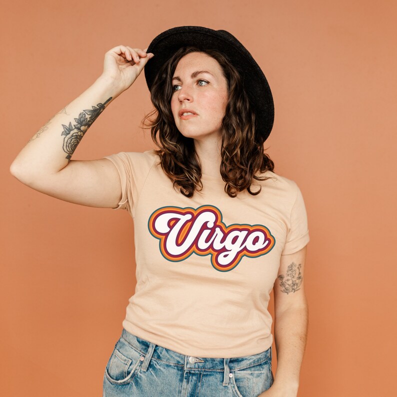 Virgo Retro Shirt, Virgo Birthday Gift