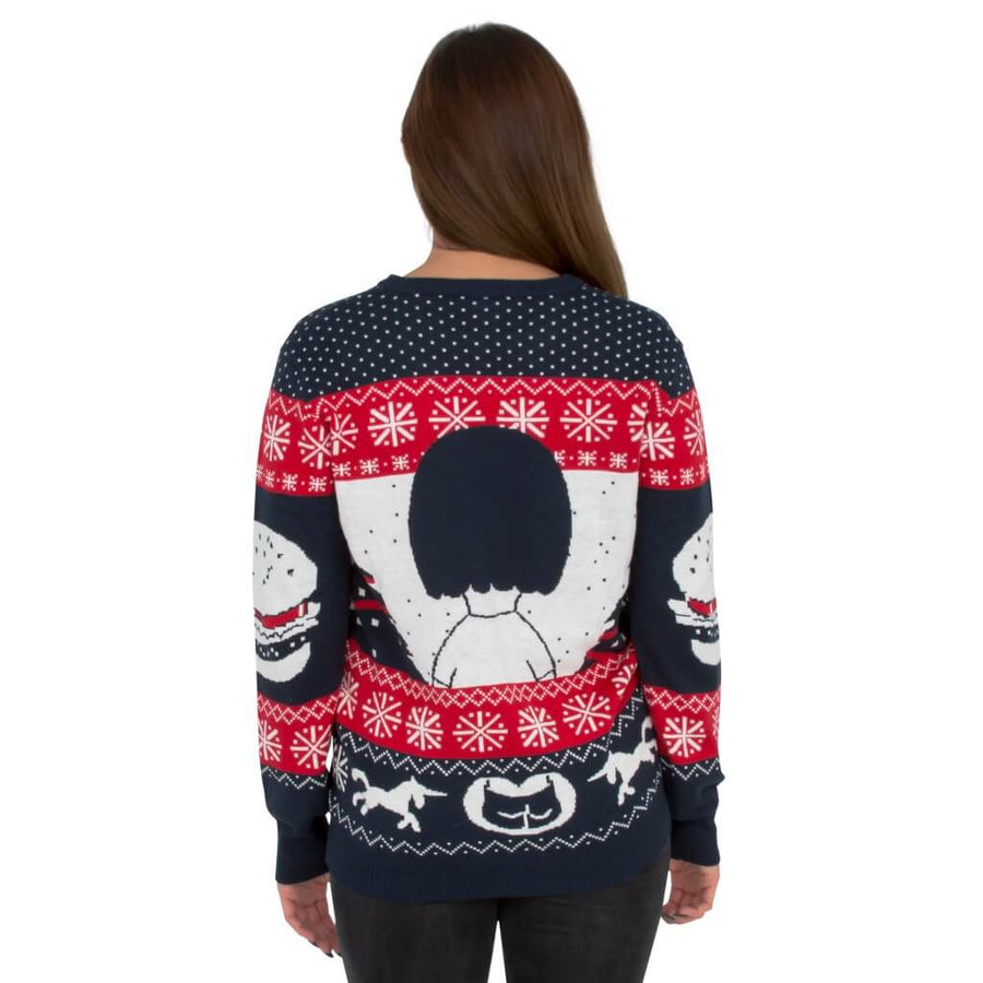 Women's All I Want for Xmas is Butts - Tina from Bob's Burgers Ugly Christmas Sweater