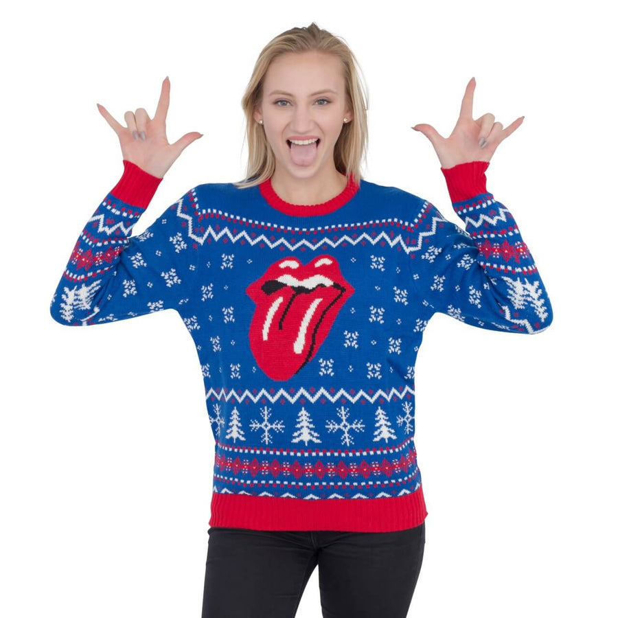 Women's Rolling Stones Ugly Christmas Sweater