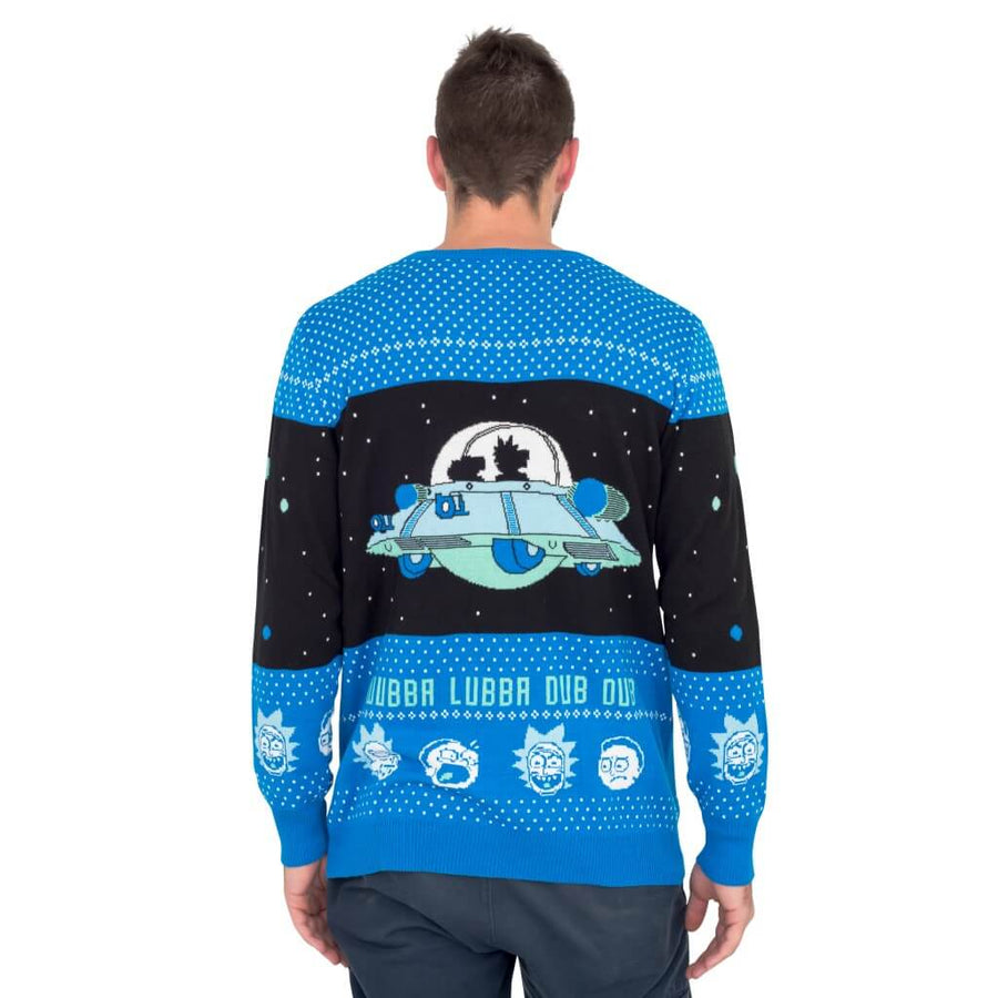 Wubba Lubba Dub Dub - Rick and Morty Ugly Christmas Sweater