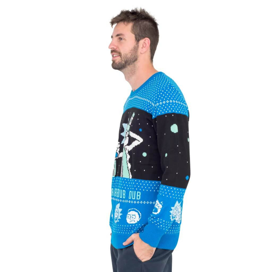 Wubba Lubba Dub Dub - Rick and Morty Ugly Christmas Sweater
