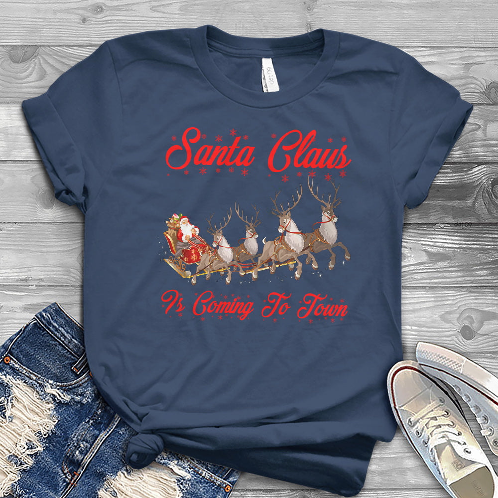 Xmas Santa Christmas Celebrate Dark Classic T Shirt