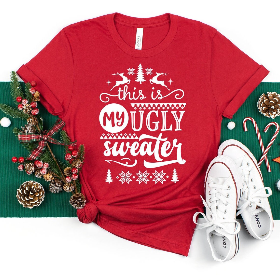 This Is My Ugly Sweaters Shirt Christmas Holiday Shirt