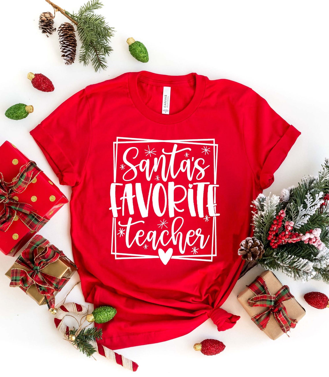 Funny Christmas Teacher Shirt