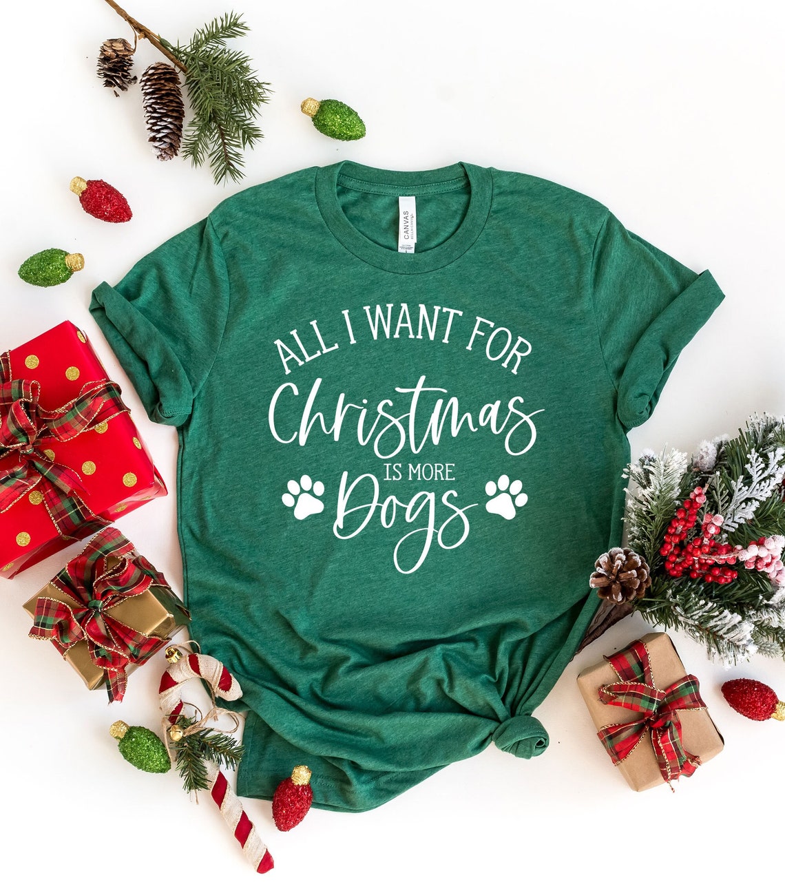 All I Want For Christmas Is More Dogs Shirt