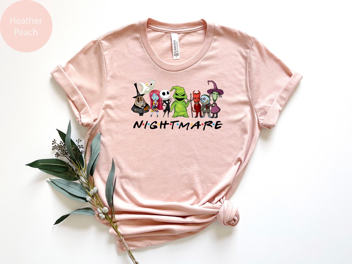 Nightmare Before Christmas Friends Style Shirt