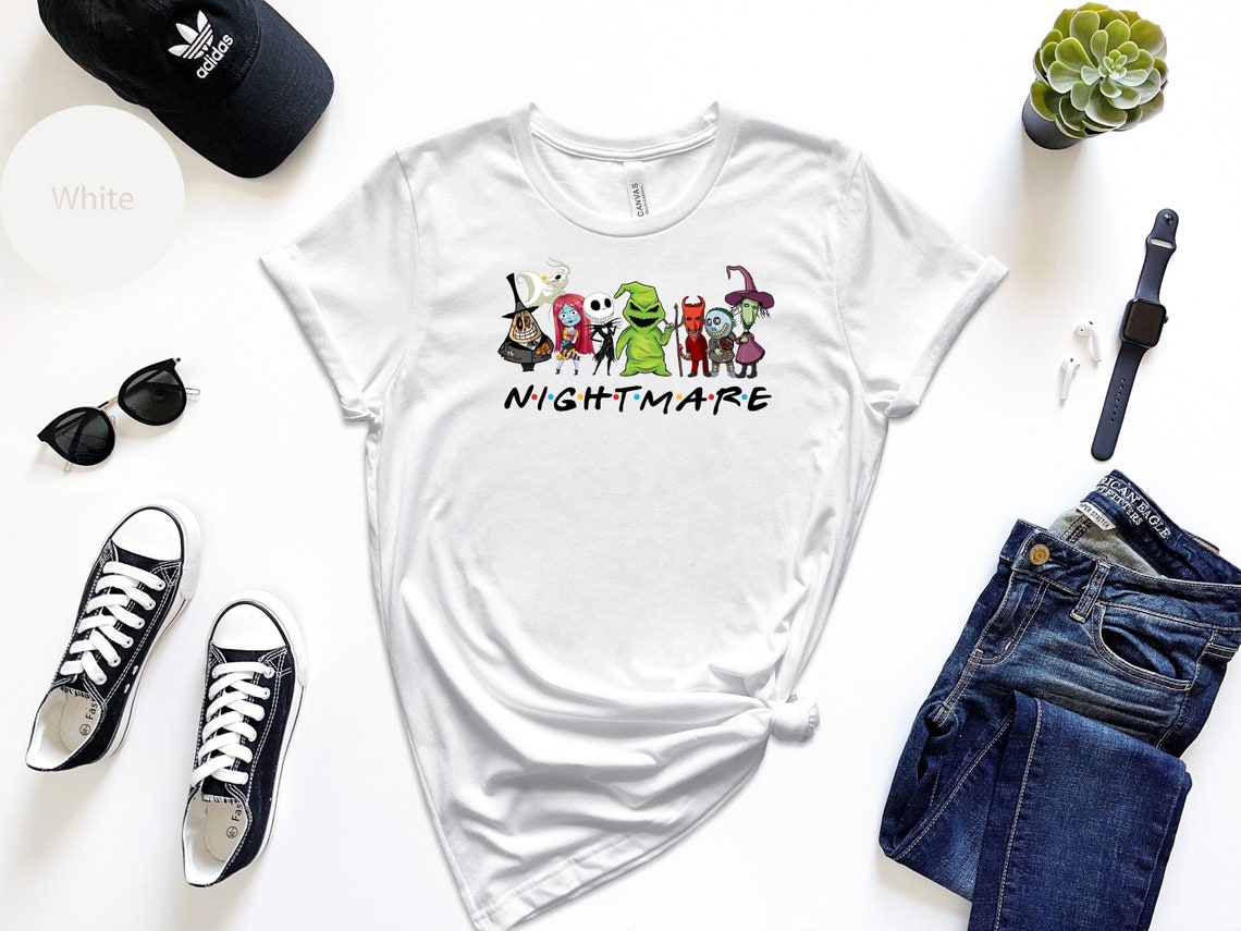 Nightmare Before Christmas Friends Style Shirt