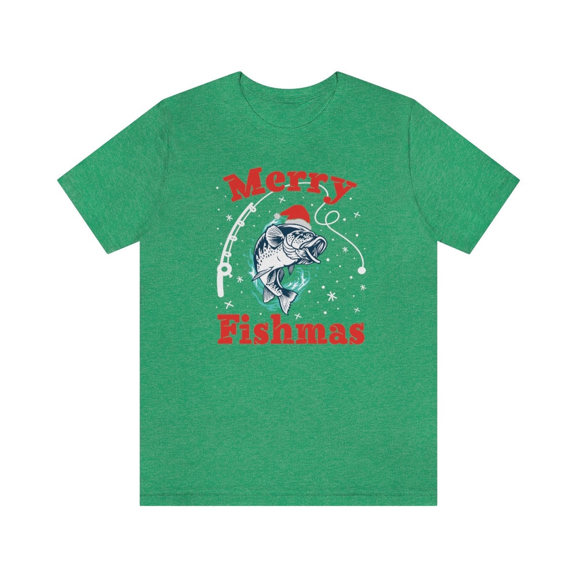 Merry Fishmas Christmas Ugly Shirt