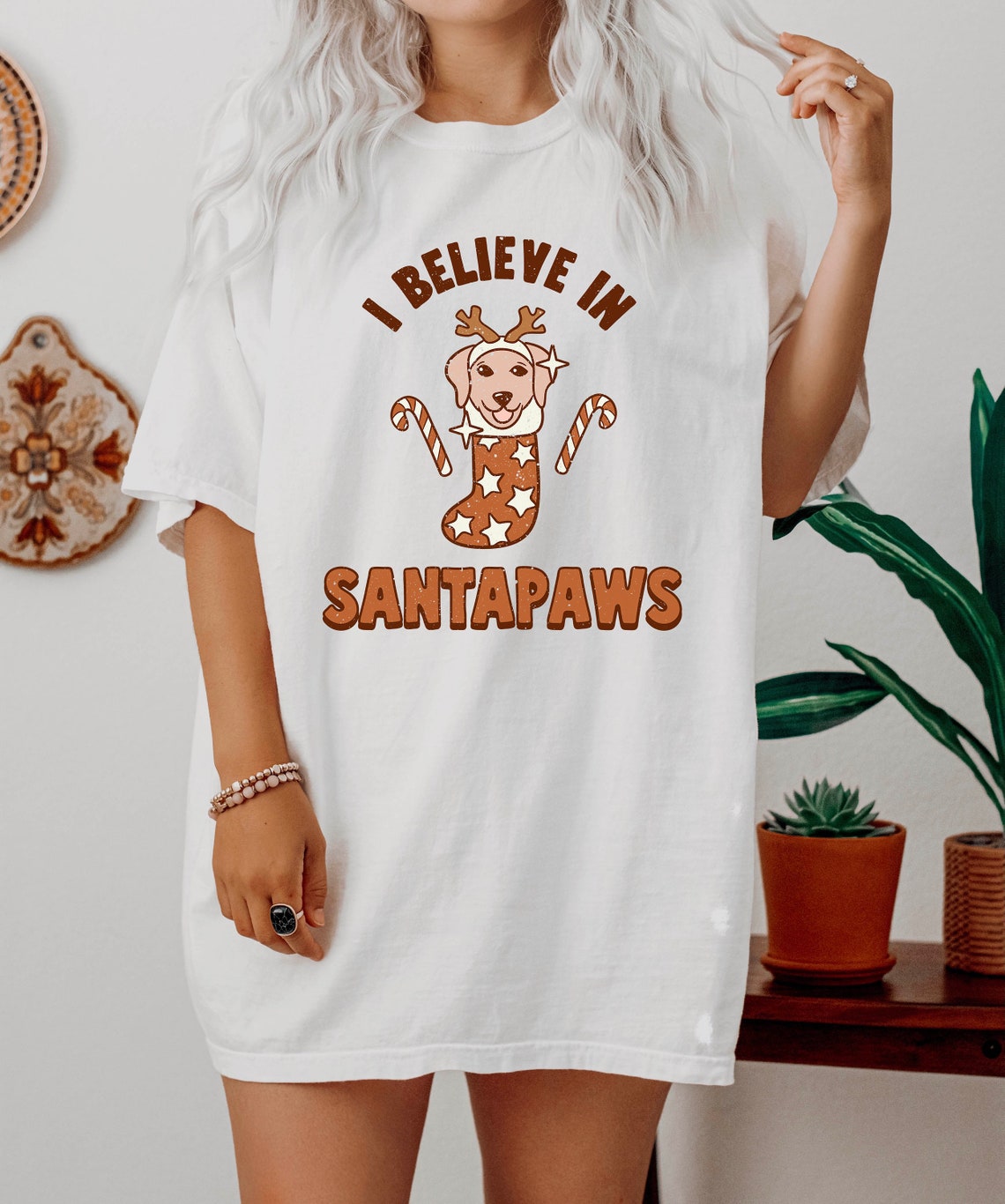 Believe In Santapaws Shirt