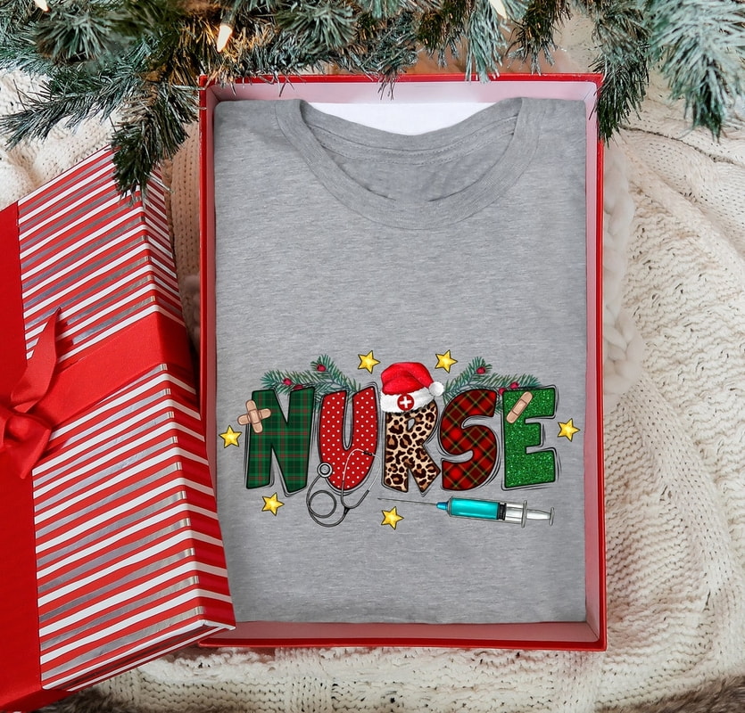 Cute Nurse Christmas Shirt