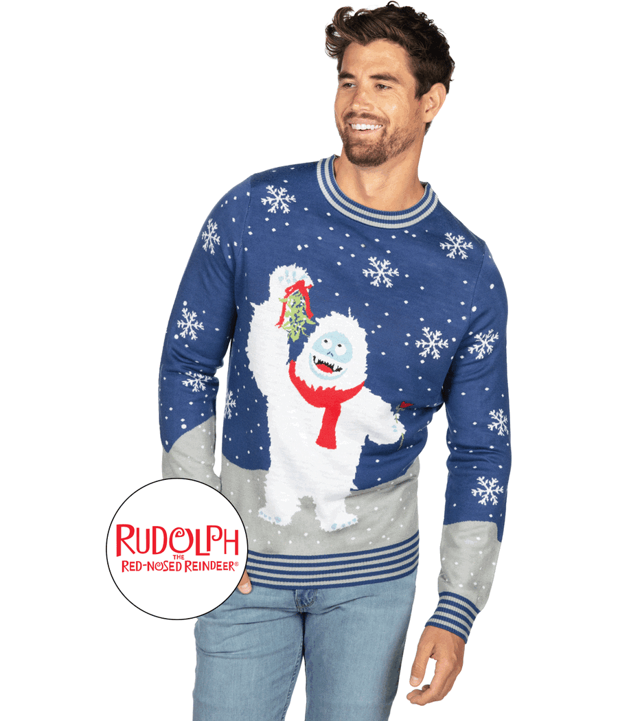 MEN'S ROMANTIC BUMBLE UGLY CHRISTMAS SWEATER