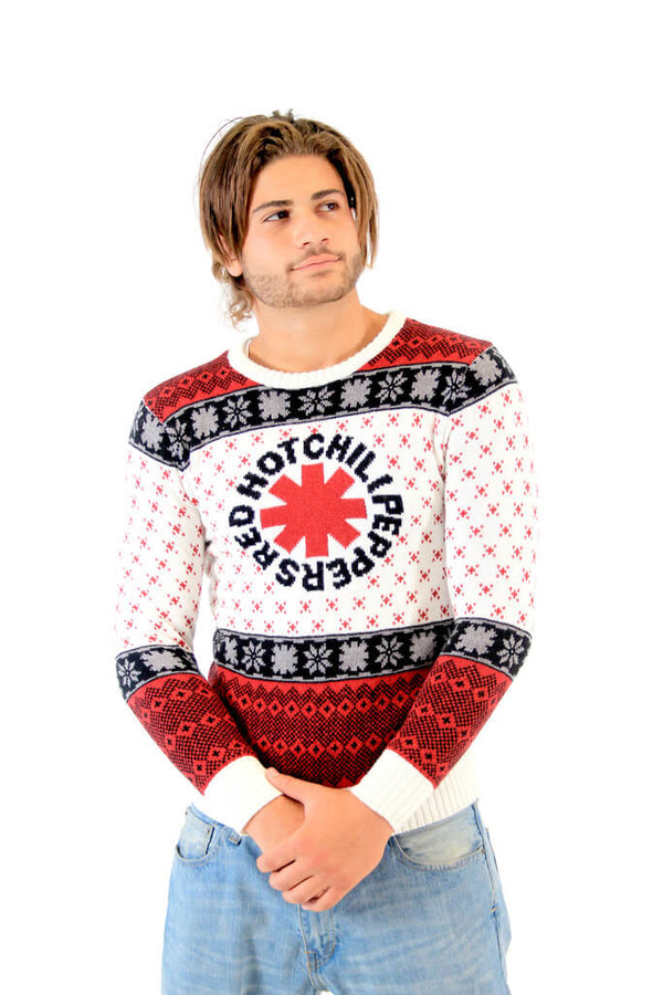 Red Hot Chili Peppers Ugly Christmas Sweater
