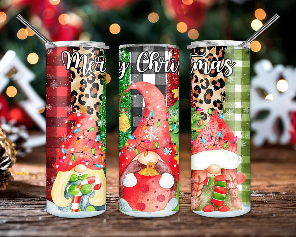 Christmas Grin.ch Beautiful Lights Xmas Winter Gifts For Christmas Day Skinny Tumbler