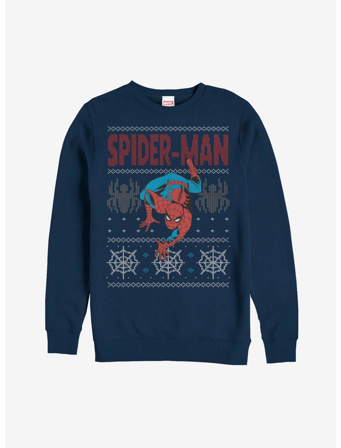 Marvel Ugly Christmas Sweater Spider-Man Crawl