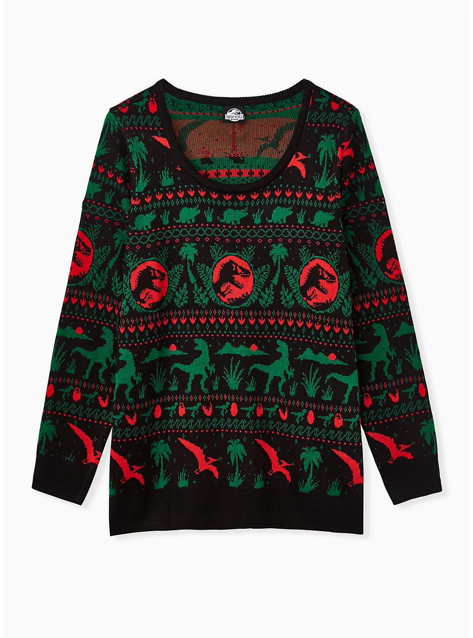 JURASSIC PARK UGLY CHRISTMAS PULLOVER SWEATER