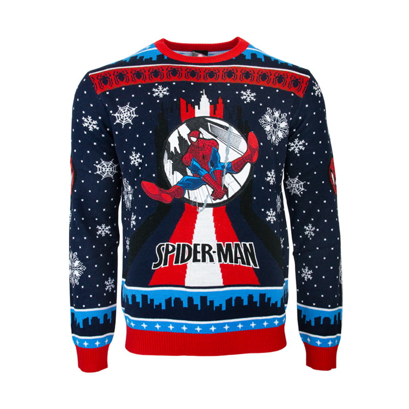 Spider Man Christmas Jumper Ugly Sweater