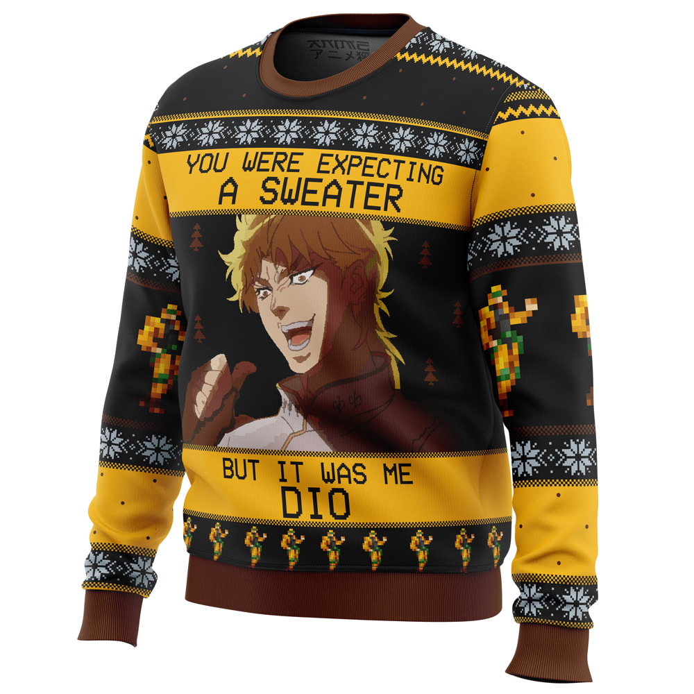 It Was Me Dio Jojos Bizarre Adventure Christmas Sweater