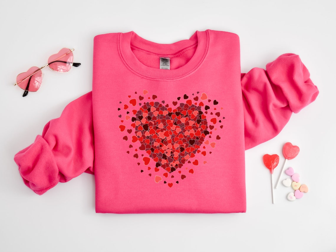 3D Hearts Valentines Day Shirt