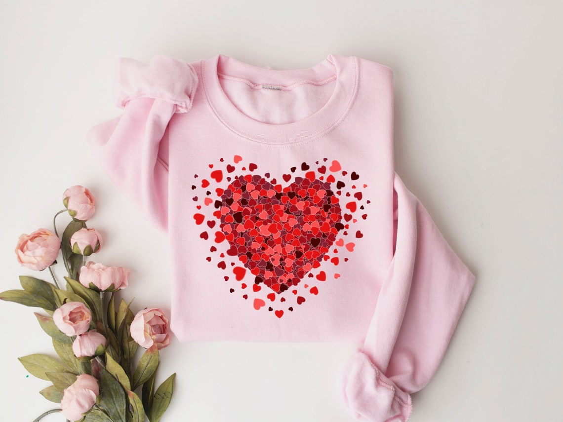 3D Hearts Valentines Day Shirt