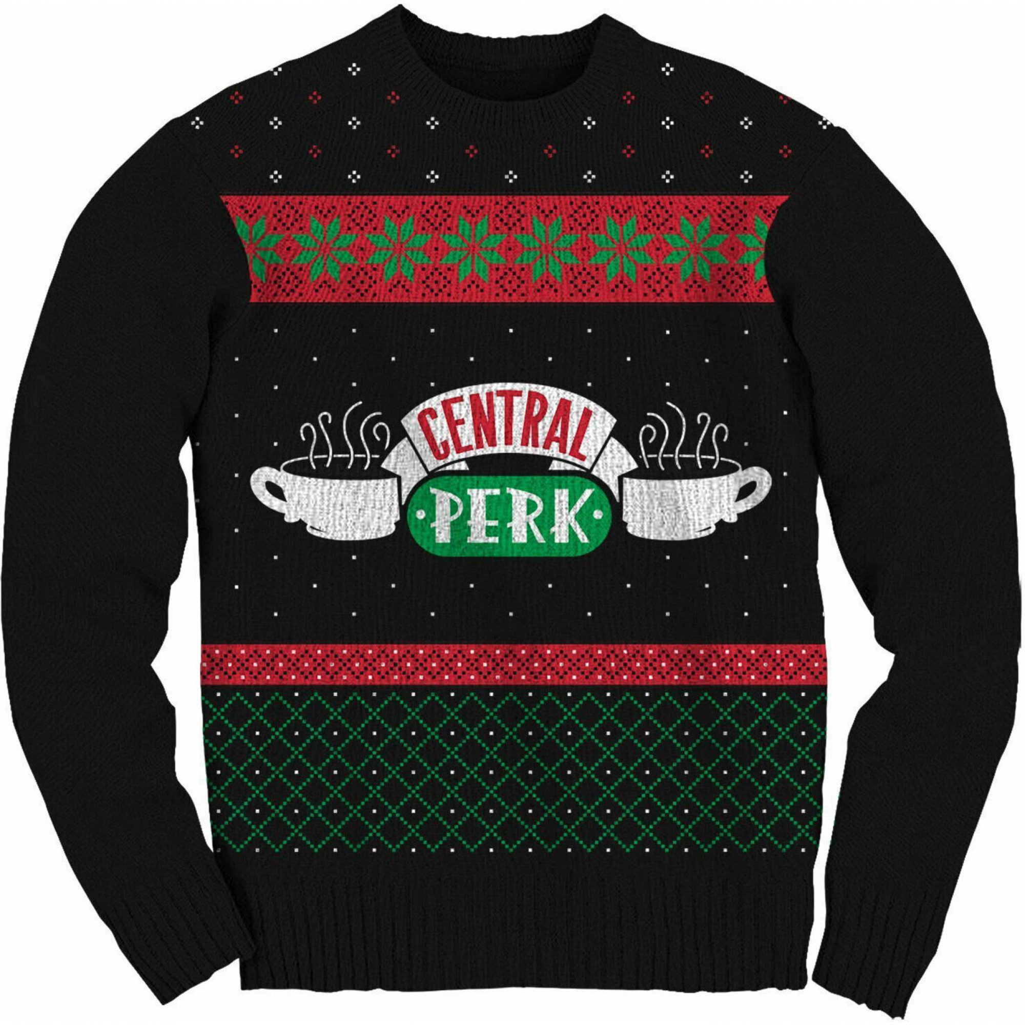 Friends Central Perk Ugly Christmas Sweater