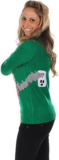 Christmas Light Cat Adorable Sweaters
