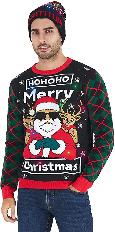 Ho Ho Ho Merry Christmas Ugly Christmas Sweater