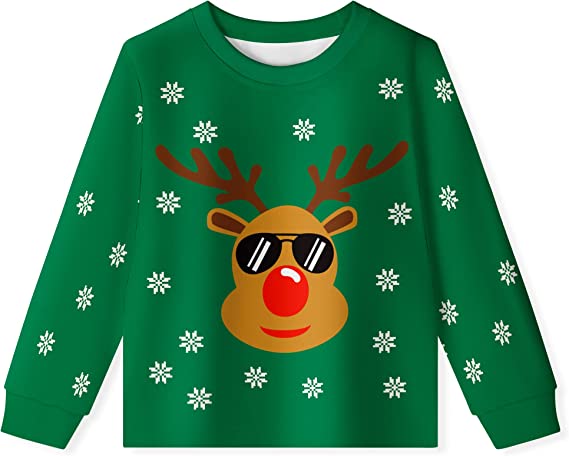 Christmas Sweater for Women Men Kids Family