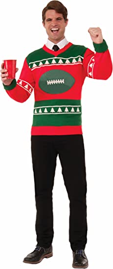 All Wrapped Up American Football Christmas Sweater