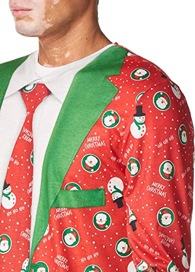Men's 3D Photo-Realistic Christmas Sweater Wrapping Paper