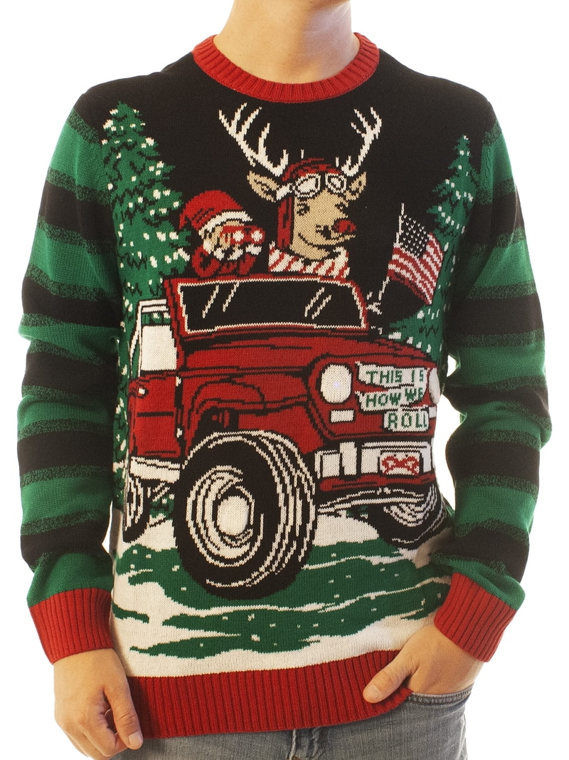 Ugly Christmas Sweater Company mens Crewneck