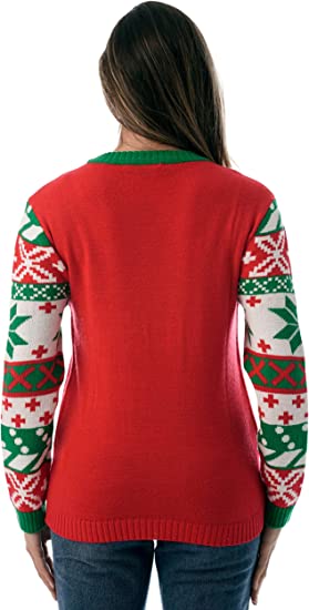 Christmas Tree Plus Size Ugly Christmas Sweater