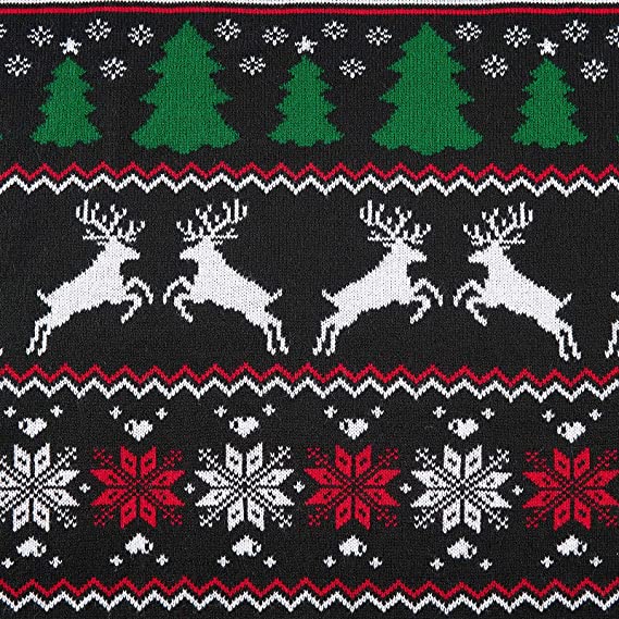 Reindeer Light Up Ugly Christmas Sweater