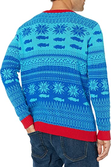 Men's Ugly Christmas Sweater Sea Creatures