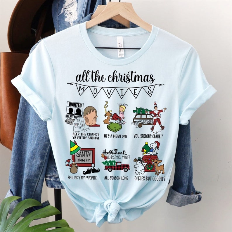 All Christmas Movie Shirts, Family Matching Christmas Shirts