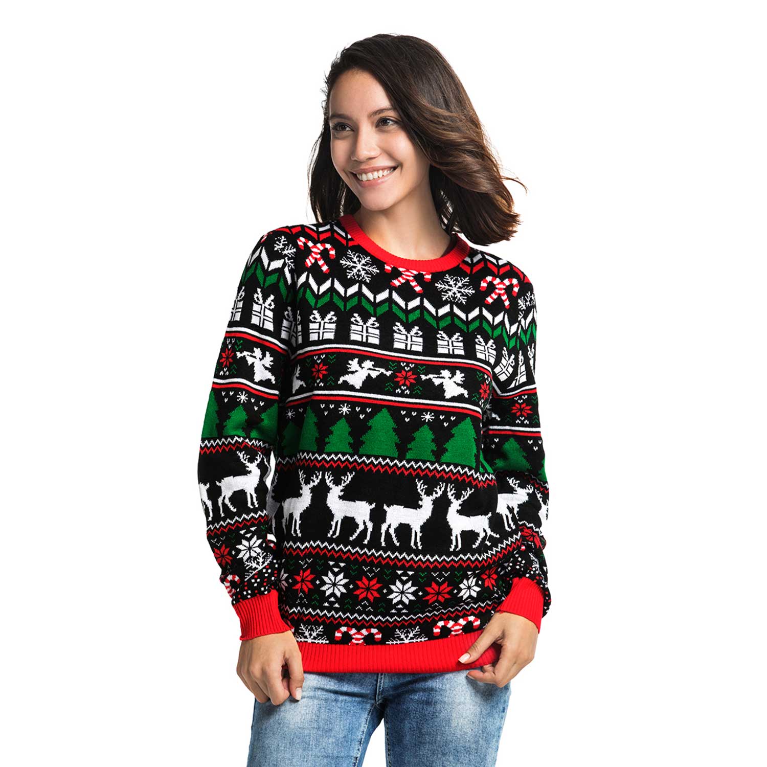 All the Classics Mens Funny Ugly Christmas Holiday Sweater