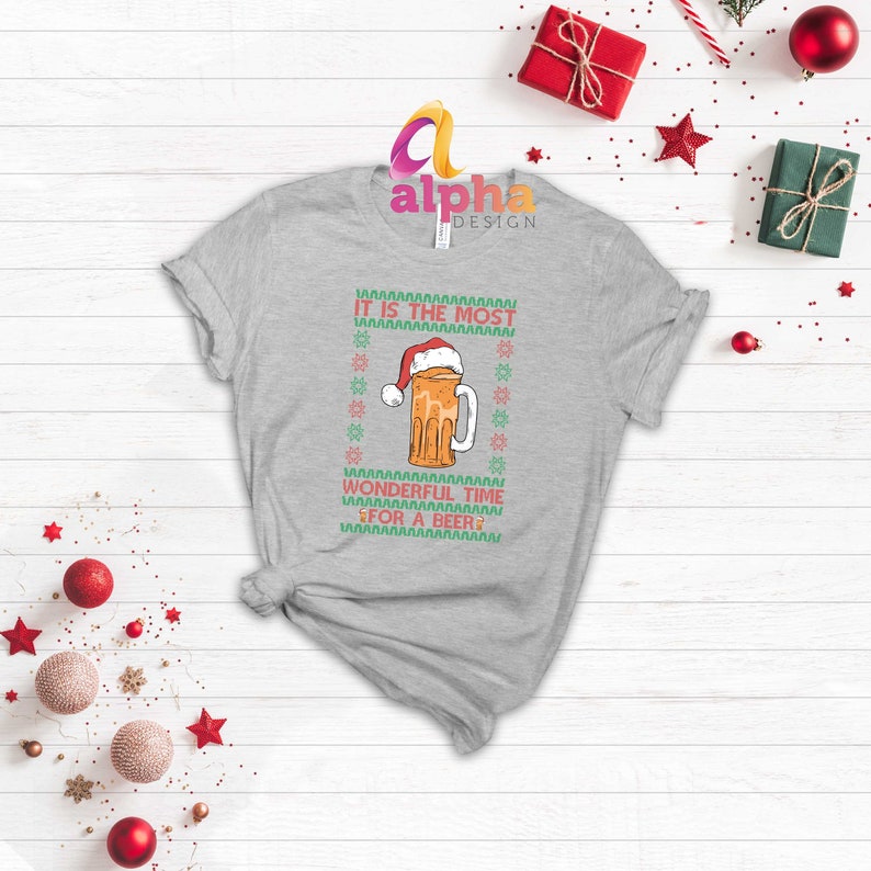 Beer Party Shirt, It's The Most Wonderful Time For A Beer Shirt