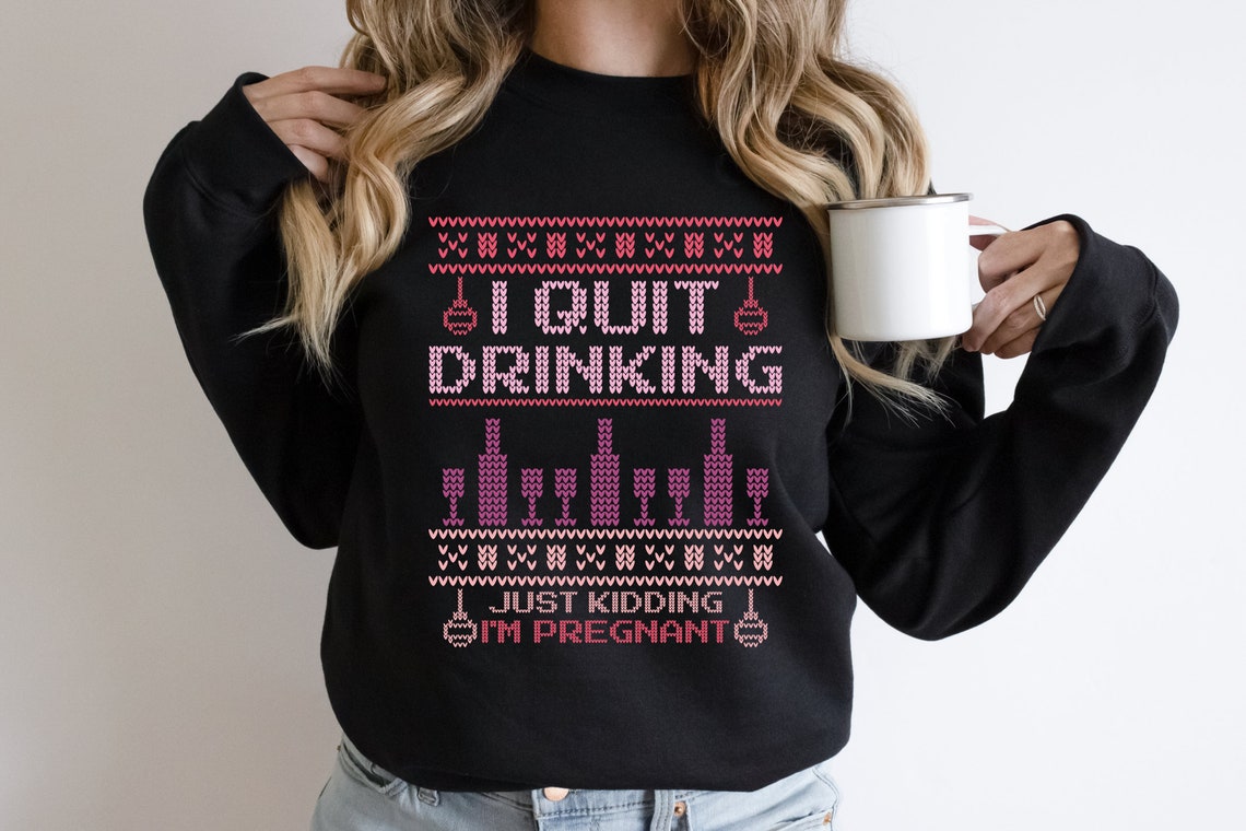 Christmas Maternity Quit Drinking