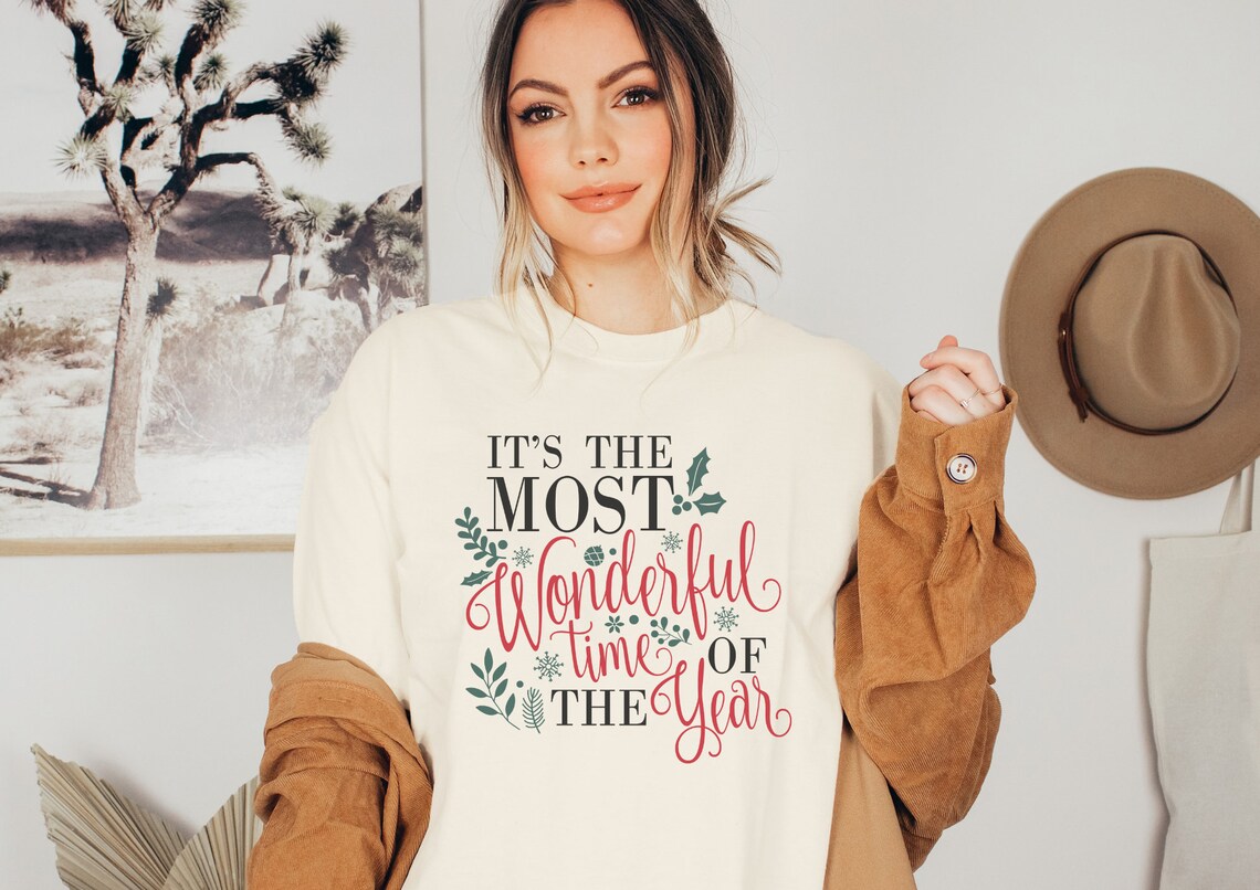 Christmas Most Wonderful Time Winter Clothing